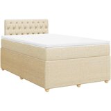  Krevet box spring s madracem krem 120 x 190 cm od tkanine | shoptok.hr