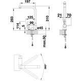 Blanco LARESSA-F 521545 baterija za sudoperu | ePonuda.com