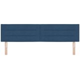  LED glava kreveta s LED trakama Plava 180 cm tkanina | shoptok.hr