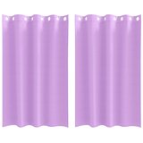  Zavjese za blackout s prstenovima 2 pcs Ljubičasta 175 x 140 cm | shoptok.hr