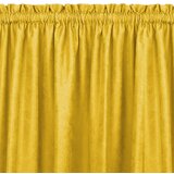  Curtain MILANA color mustard style classic 5 cm pole pocket with 3 cm fringe chenille 420x270 HOMEDE | shoptok.hr