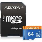  Micro SD kartica 64GB sa adapterom AUSDX64GUICL10A1-RA1 CLASS10 | Eponuda.com