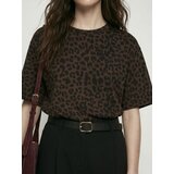 Sinsay Pamučna majica s leopard uzorkom | shoptok.hr