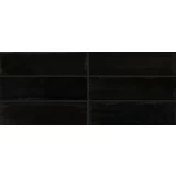 GORENJE KERAMIKA stenske ploščice lux black dc brick 3D 927431 25x60 cm