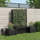  Vrtna klupa Kopenhagen Antracit 173 x 49 x 135,5 cm PP | shoptok.hr