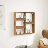 vidaXL Zidni ormarić boja artisian hrast 80x15x80 cm drveni Cijene