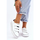 Big Star Women's Velcro Sneakers LL274A207 White Cene