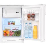 EXQUISIT Izjemni vgradni hladilnik bel s UKS115-3-080E zamrzovalnikom, širine 50 cm. | Shoptok.si