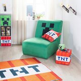 Minecraft LOUNGE NASLANJAČ žamet | Shoptok.si