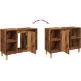  Kupaonski ormarić boja drva 80 x 33 x 60 cm konstruirano drvo | shoptok.hr