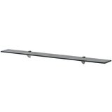Maison Chic 2 kosi Stenske Police - Viseče police steklo 100x20 cm 8 mm, (21793951) | Shoptok.si