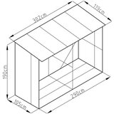 Rojaplast Spremnik za drva Wa-c – | shoptok.hr
