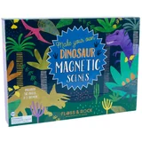 Floss&Rock® magnetna knjigica magnetic play scenes dinosaur