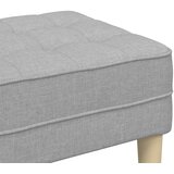  Klupa s jastukom Oblačnosiva 113 x 57 x 39 cm tkanina | shoptok.hr