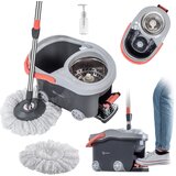 KADAX rotacijski mop z vedrom 12L rotacijski z ožemalnikom okrogel teleskopski ročaj, (5000361596) | Shoptok.si