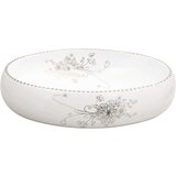 Nadgradni Nadpultni umivalnik bel ovalen 59x40x15 cm keramika | Shoptok.si