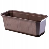 KADAX Balkonski lonec 40 cm Cvetlični lonec za balkon rjave barve, (5000353236) Cene
