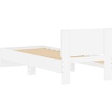  Okvir kreveta s uzglavljem Bijela 80 x 200 cm | shoptok.hr