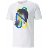 Puma Tehnička sportska majica 'Neymar Hero Future' plava / tamno plava / žuta / zelena / bijela