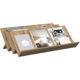  Polica za časopise s policom Umjetnički hrast 90 x 53 x 28,5 cm | Eponuda.com