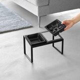 YAMAZAKI Keramičen komplet posod s podstavkom za hišne ljubljenčke Nooks – | Shoptok.si