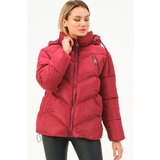 Dewberry Z6769 WOMEN'S COAT-BURGUNDY | Shoptok.si