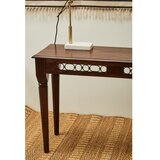 Premier Housewares Stranska mizica iz masivnega palisandra v temni naravni barvi 45x120 cm Srina – | Shoptok.si