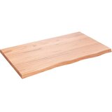  Zidna polica svjetlosmeđa 100x60x(2-4) cm obrađena hrastovina | Eponuda.com