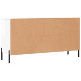  Klupa za cipele sjajna bijela 102x35x55 cm konstruirano drvo | shoptok.hr