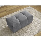 Bobochic Paris Siv tabure iz tkanine bouclé Roxelane – | Shoptok.si
