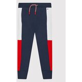 Tommy Hilfiger Spodnji del trenirke Colorblock KG0KG06218 M Mornarsko modra Regular Fit | Shoptok.si