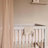 Troll nursery® zaščitna ograjica za otroško posteljico lukas™ junior white/wax | shoptok.hr