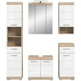 MID.YOU Kopalnica Lambada, Barva Hrasta, Bela, 5-Delna | Shoptok.si