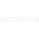  Staklenik s čeličnim okvirom bijeli 72 m² 18 x 4 x 2 m | shoptok.hr