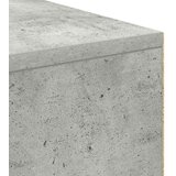  Stol s policom Betonski sivi 102 x 50 x 75 cm Konstruirano drvo | shoptok.hr