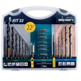 ALPEN 22-dijelni set burgija za metal i beton i bitova 0000800222100 Cijene