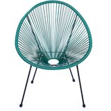 Bonami Selection Zelena metalna/plastična vrtna fotelja Avocado Comfort – | shoptok.hr
