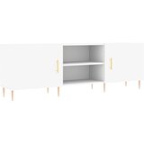 Maison Chic TV omarica - TV stojalo - Televizijska omarica bela 150x30x50 cm inženirski les, (21701501) Cene
