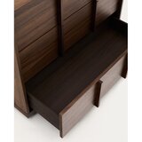 Kave Home Rjava komoda v orehovem dekorju 100x78x50 cm Onix – | Shoptok.si