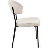 Hom`in stol, les, kovina, tekstil bež | Shoptok.si