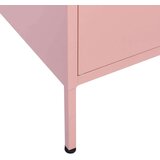 vidaXL Ormarić za pohranu ružičasti 80 x 35 x 101,5 cm čelični | shoptok.hr