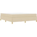  Krevetna konstrukcija Krema 180 x 200 cm tkanina | shoptok.hr