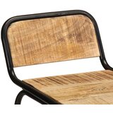  Barski stolci 2 kom 46x35,5x70 cm masivnog grubog drva manga | shoptok.hr