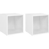TV ormarići 2 kom bijeli 37 x 35 x 37 cm konstruirano drvo | Eponuda.com
