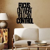 Wallity zidna dekoracija focus control, 40 x 49 cm, crna | ePonuda.com