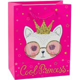  Paper Gift Bag Kittens Glitter Pink 23 x 18 x 10.5 cm | Shoptok.si