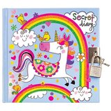 Rachel Ellen Designs secret diary - dnevnik - unicorns Cene