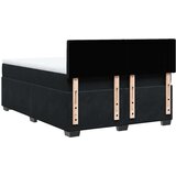  Krevet s oprugama i madracem crni 160x200 cm baršunasti | shoptok.hr