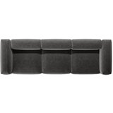Cosmopolitan Design Temno siva sedežna garnitura 364 cm Bergano – | Shoptok.si