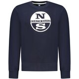 North Sails MUŠKI PLAVI DUŽI SWEATSHIRT S PATENTNIM ZATVARAČEM | shoptok.hr